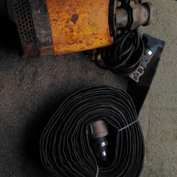 Submersible Water Ejection Pump Or Sump