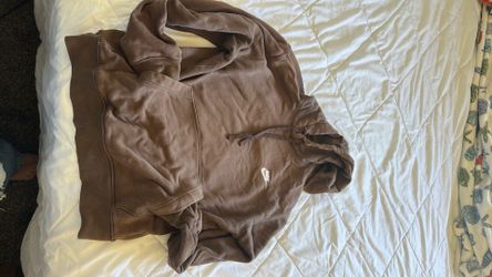 Brown Nike hoodie