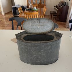 Vintage Minnow Bait Bucket 