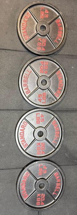 Rogue fitness 45Lbs plates