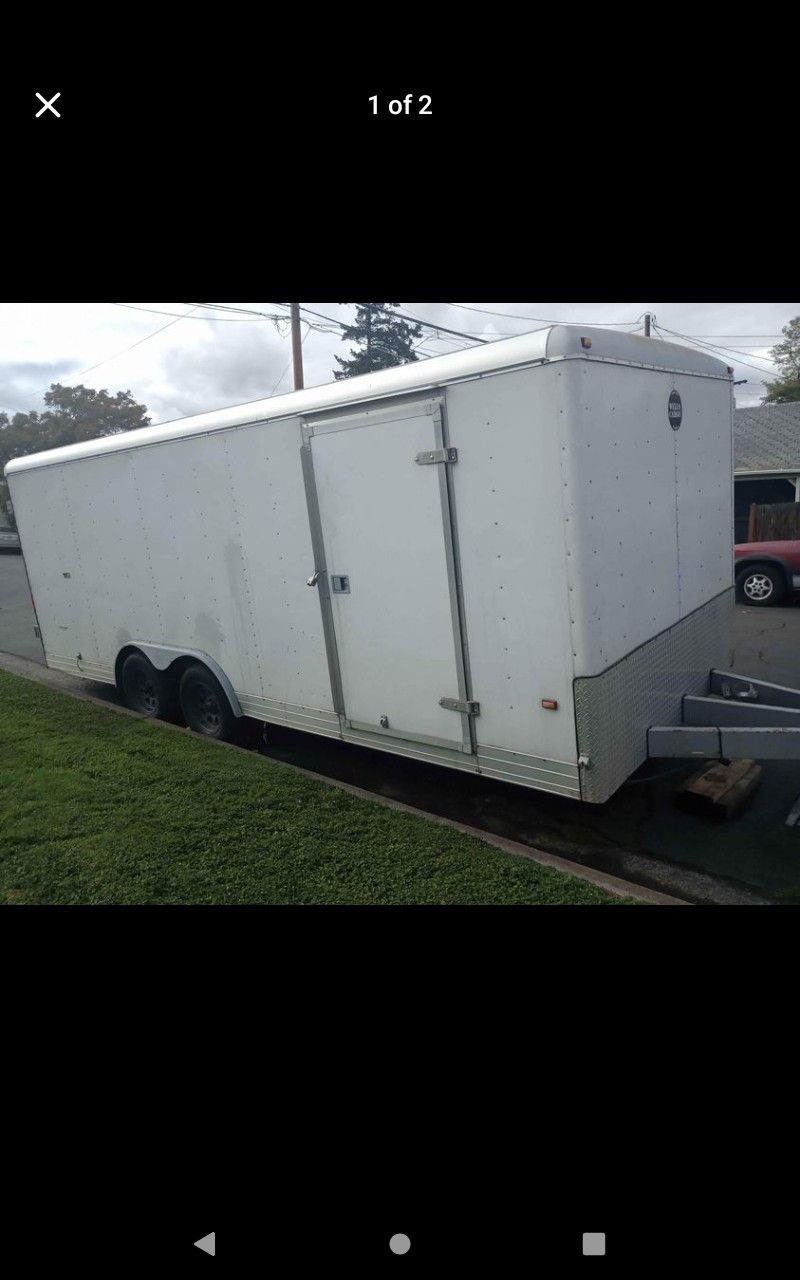 Wells Cargo Utility Trailer 20ft 2002