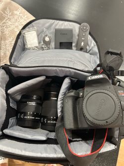 Canon EOS Rebel T7i DSLR Camera (Bundle; see below)