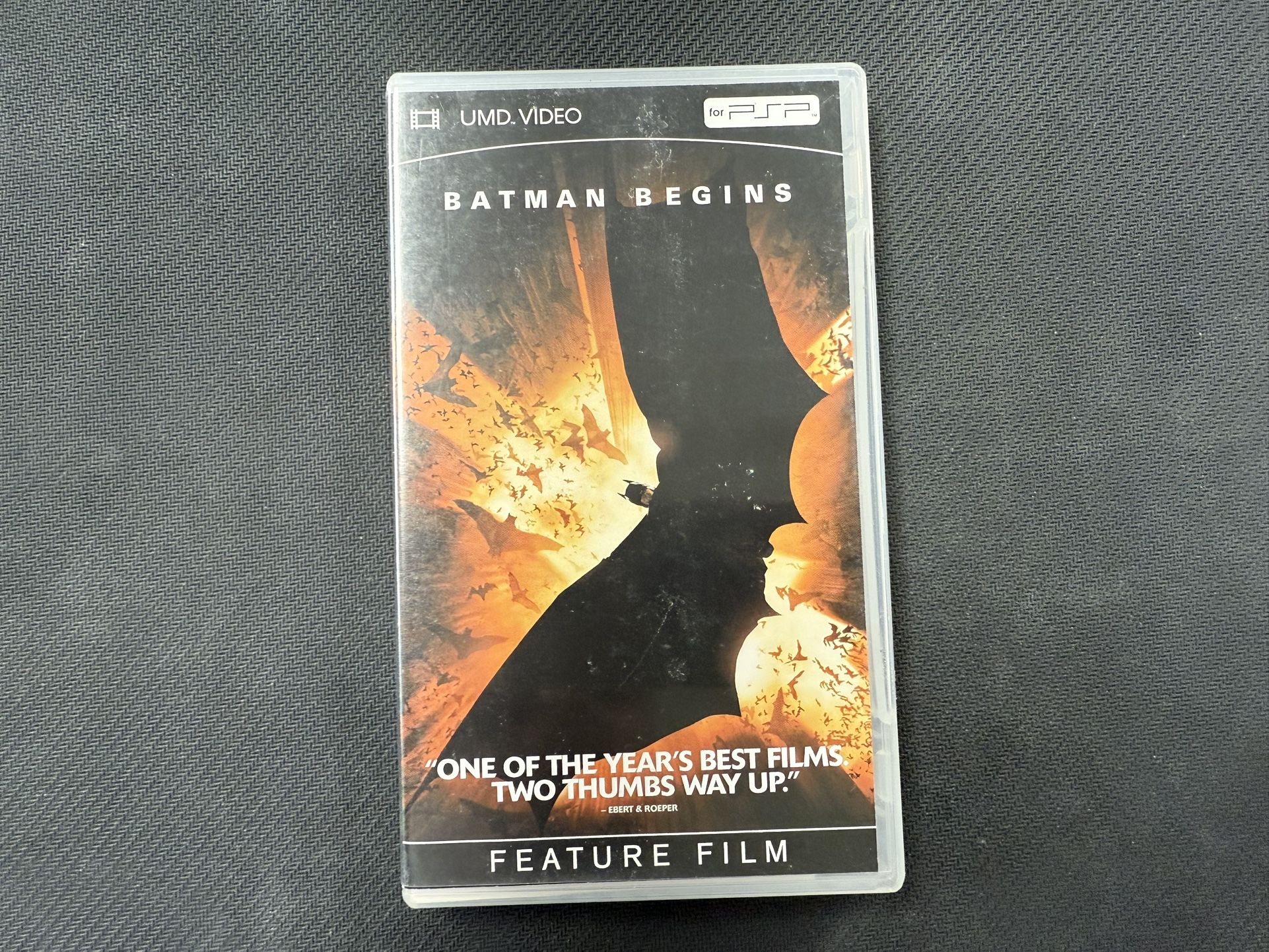 BATMAN BEGINS SONY PSP PLAYSTATION PORTABLE UMD VIDEO MOVIE 2005