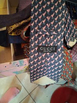 Gucci Silk Tie Made in Italy etc... 16 ties all together