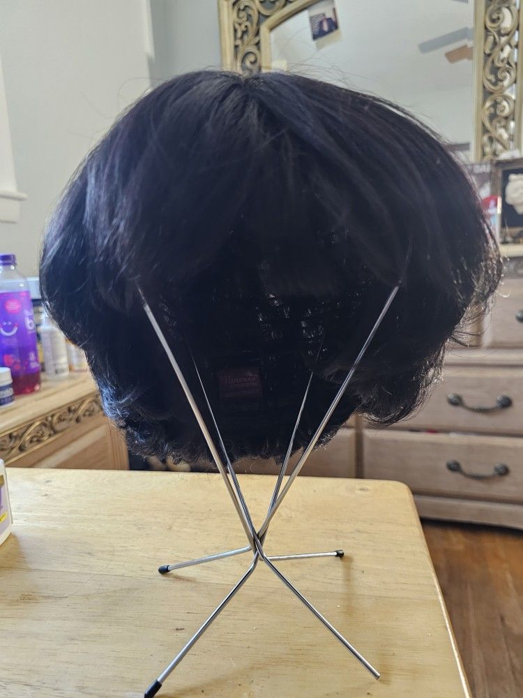 Short Black Wig