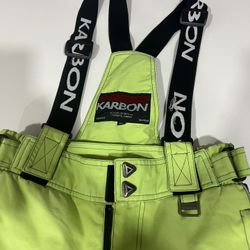 Like New Condition Ski Karbon BIBS Youth Size 11/12 Excellent Condition 