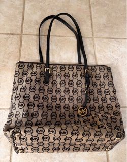 Michael Kors MK Monogram Tote Bag