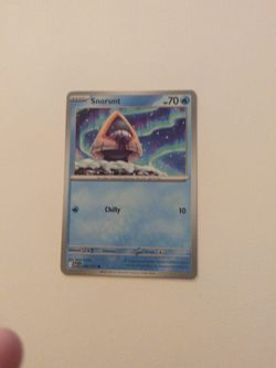 Snorunt Pokémon Trading Card ASC 46