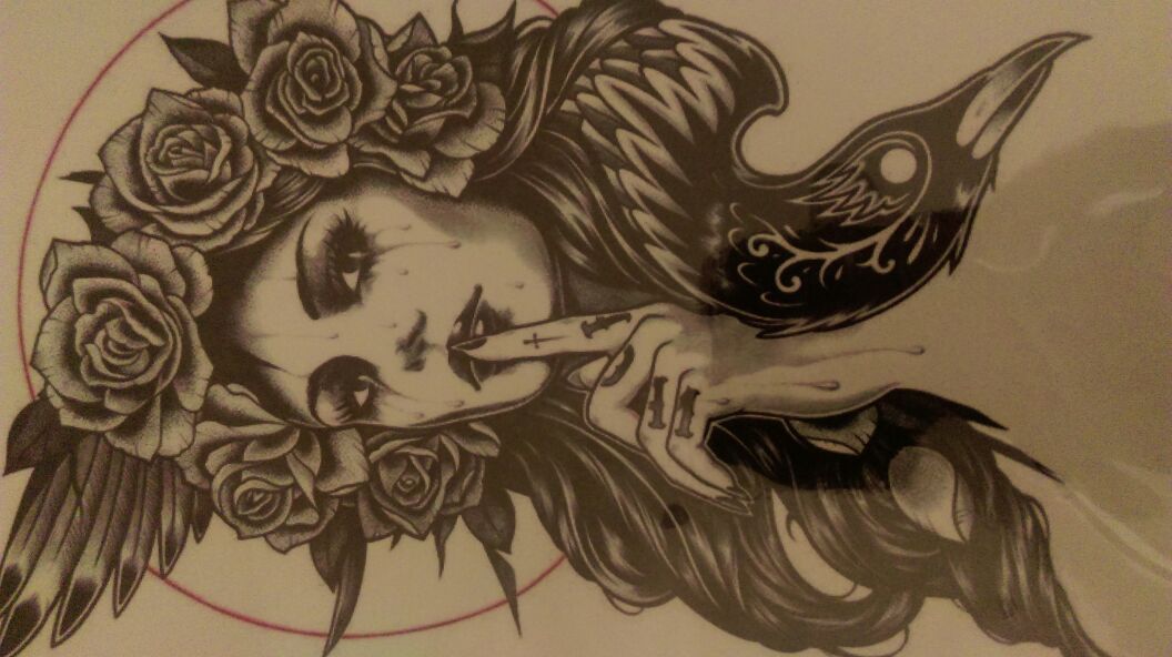 Large TEMPORARY TATTOO