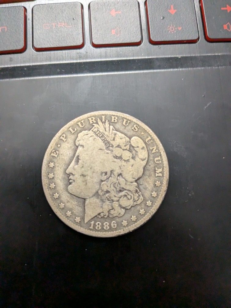 1886o New Orleans Silver Morgan Dollar Rare Date