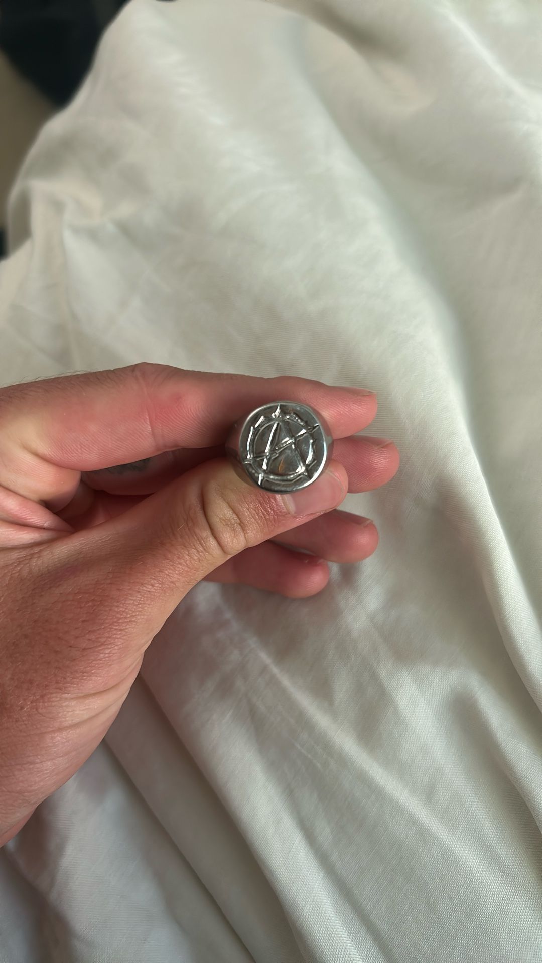 Hard Jewelry Anarchy Ring