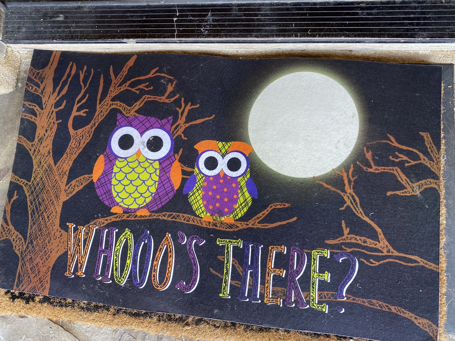 HALLOWEEN DOOR MAT