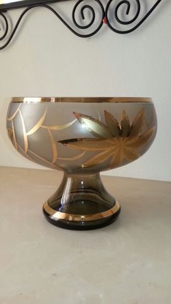 Beautiful glass flask