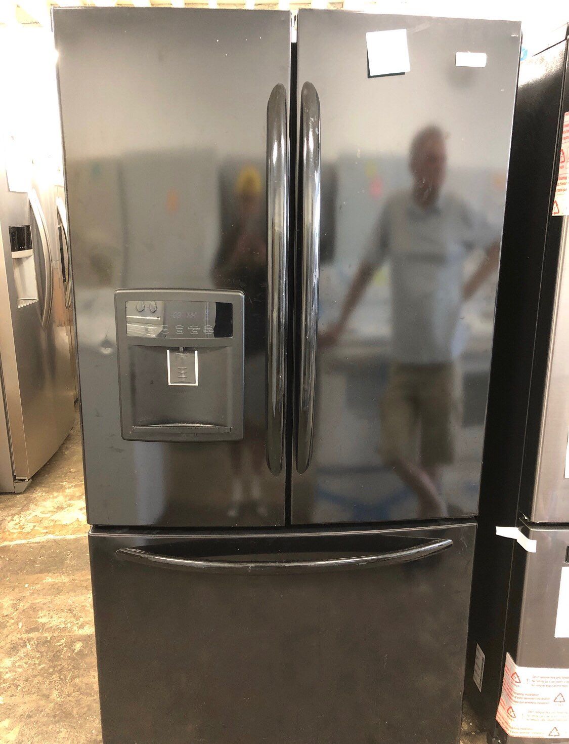 ON SALE! Kenmore Refrigerator Fridge Works Perfect French Door 3-Door #735