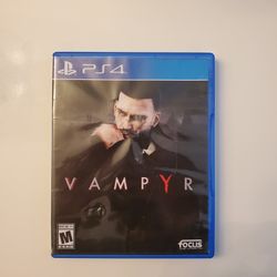 Vampyre PS4 game