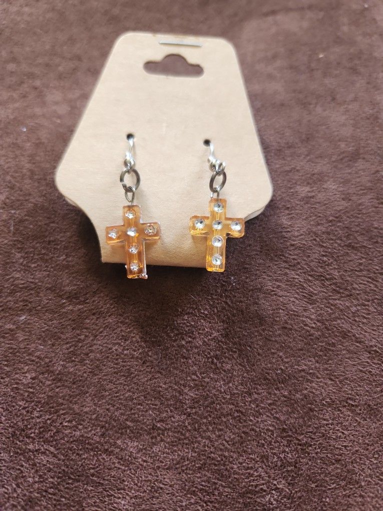 Cross Earrings