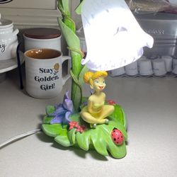 Vintage Tinkerbell Lamp