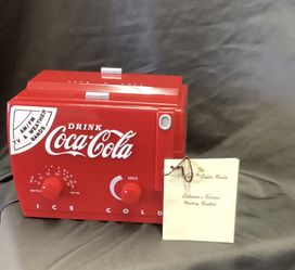 Coca-Cola Mini Cooler AM/FM Radio