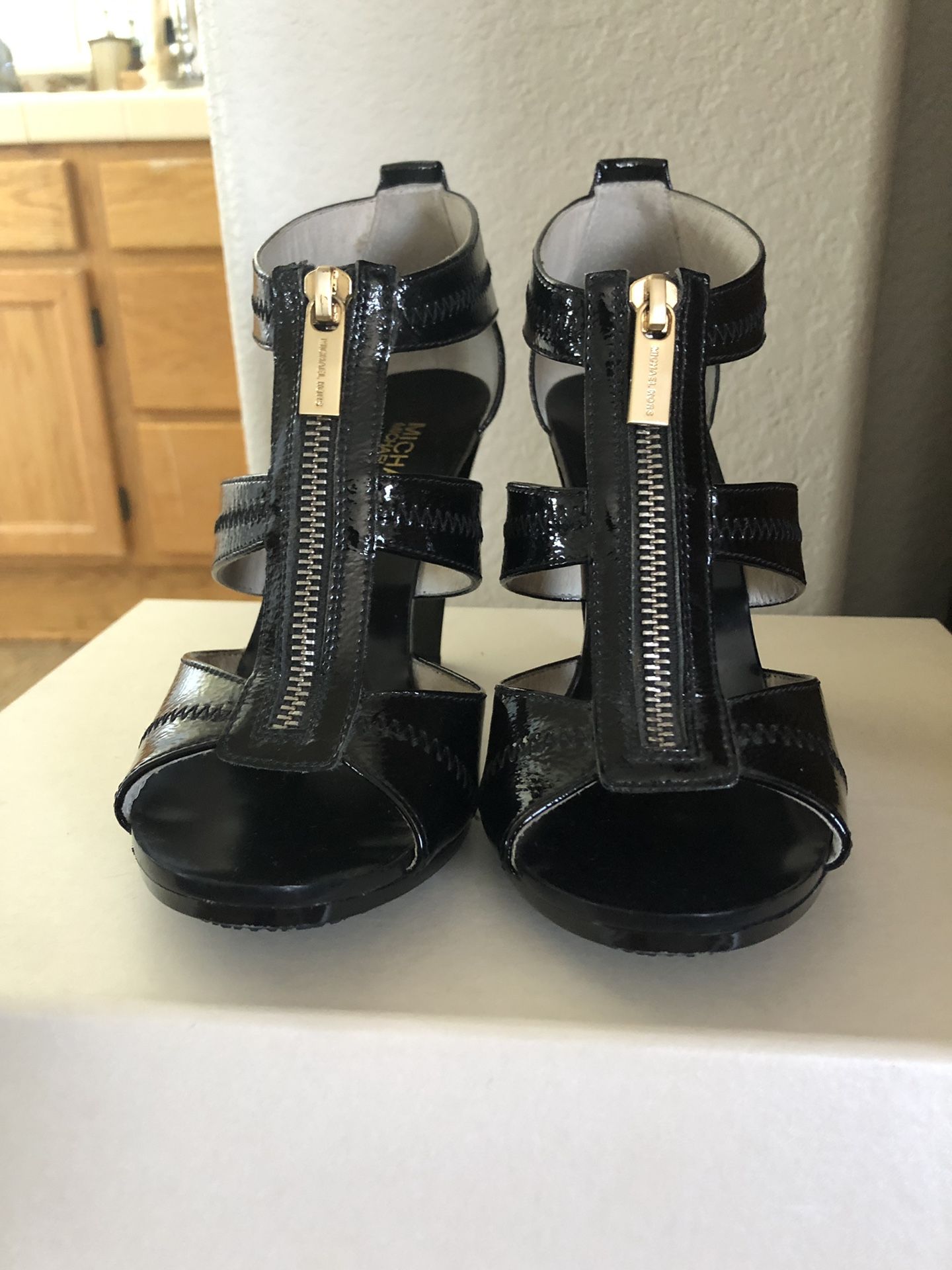 Michael Kors T strap dress shoes