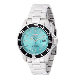 Invicta Pro Diver Date Quartz Blue Dial Men's Watch 47356 NIB