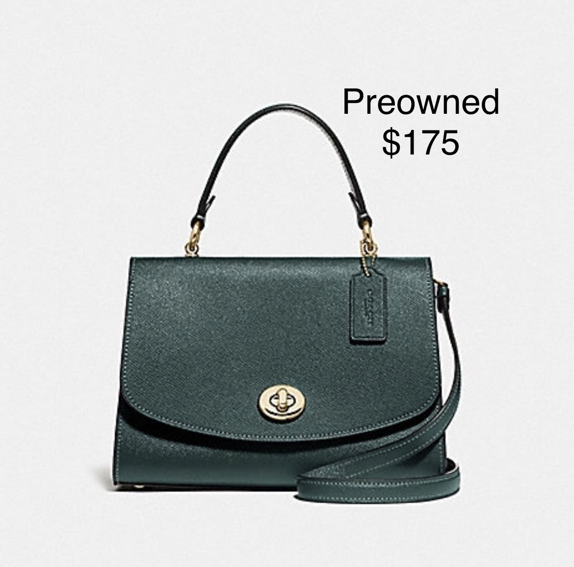 Coach Evergreen Tilly Top Handle Satchel
