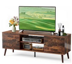 Brand New Brown TV Table Set