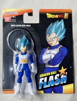 Anime Dragon Ball Flash Super Saiyan God Blue Vegeta Bandai Figure Statue Gift