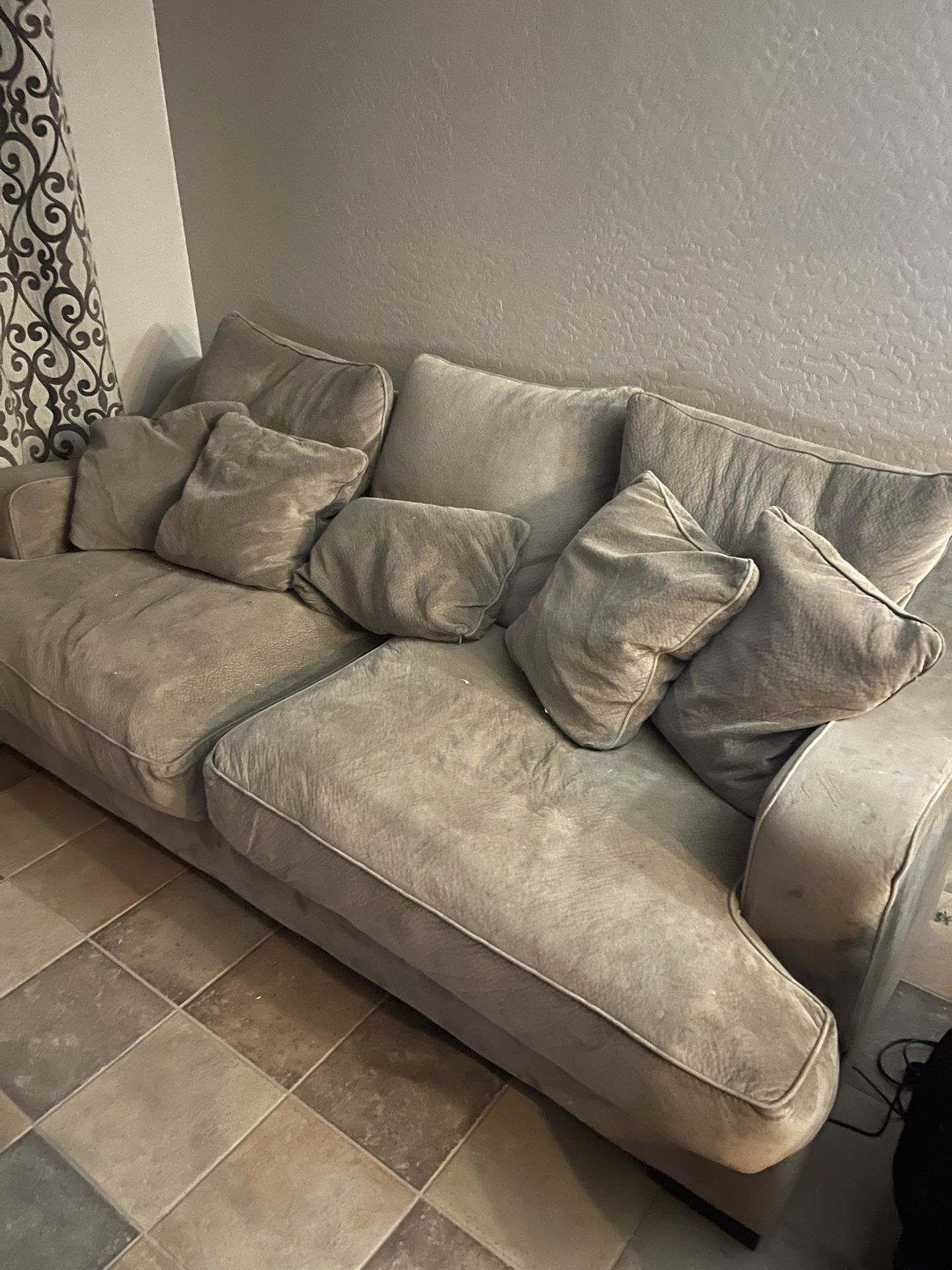 Sofa and Love Seat