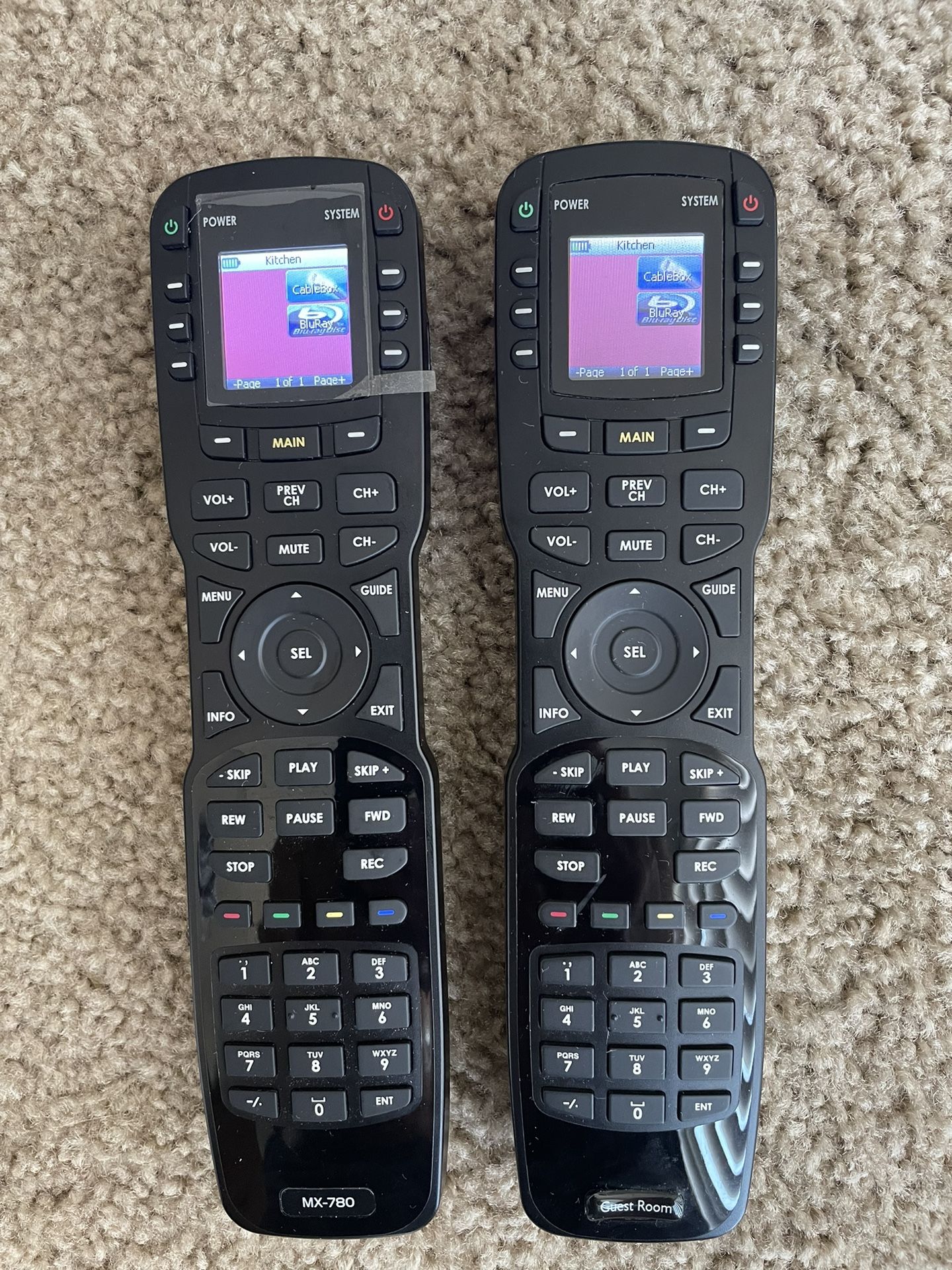 URC MX-780 Universal Remote Control Both For $25