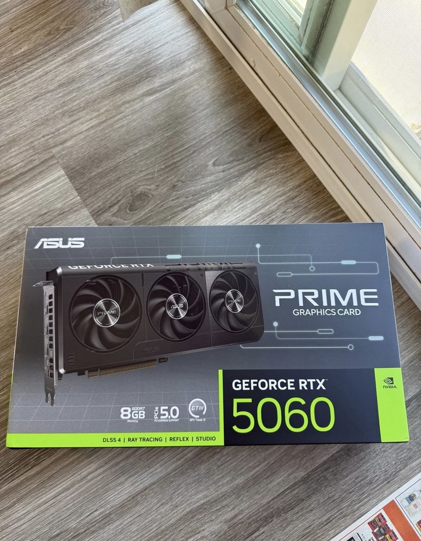 Asus Prime RTX5060 8GB Graphics Card New