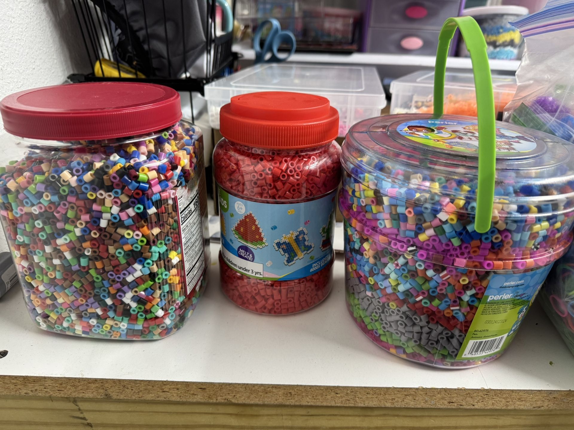 Perla Beads and Rainbow Loom Bands