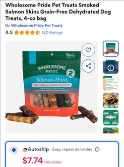 New Dog Salmon Treats