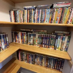 Disney VHS And DVD’s