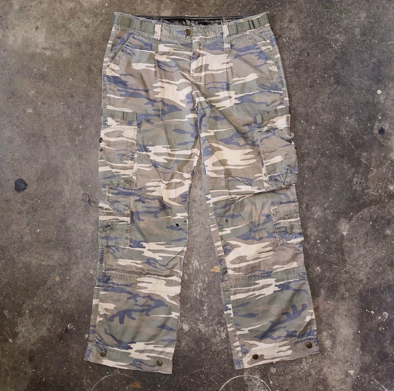 Vintage Polo Usa Camo Pants