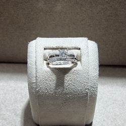 2 Piece Engagement Ring 