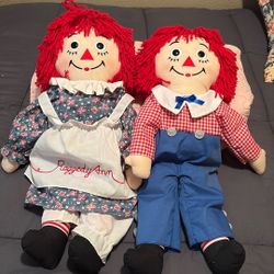 Raggedy Ann And Andy Dolls