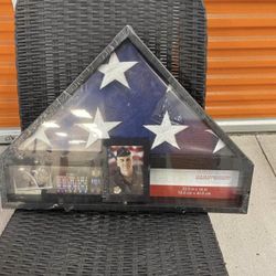 Military Memorabilia Shadow Box
