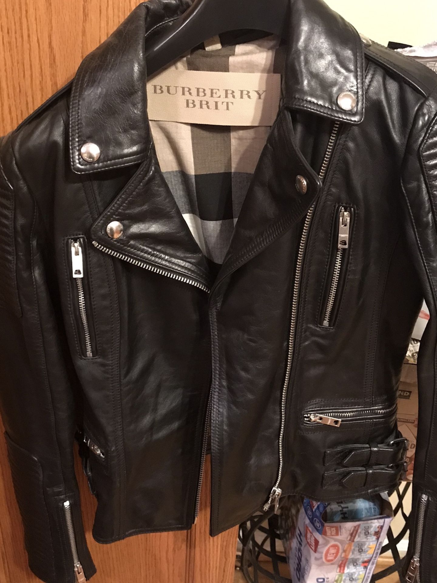 Burberry Leather Jacket