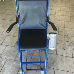 Staxi patient Transport Wheelchair 600 Lbs Maximum Weight Capacity