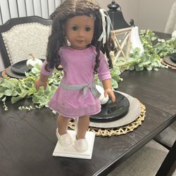 American Doll With Outfit And Shoes .  $65