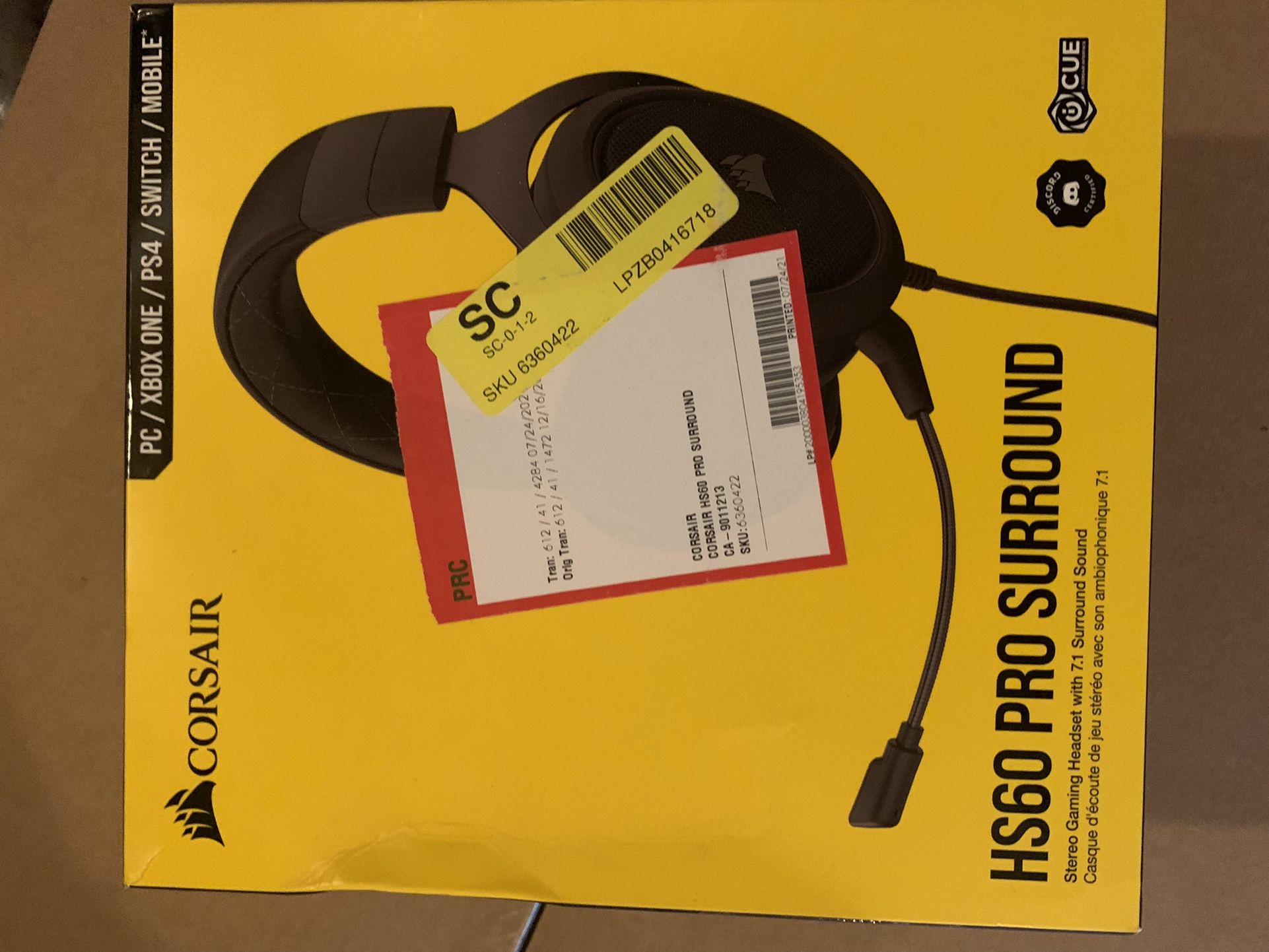 Corsair HS60 Pro Surround Gaming Headset