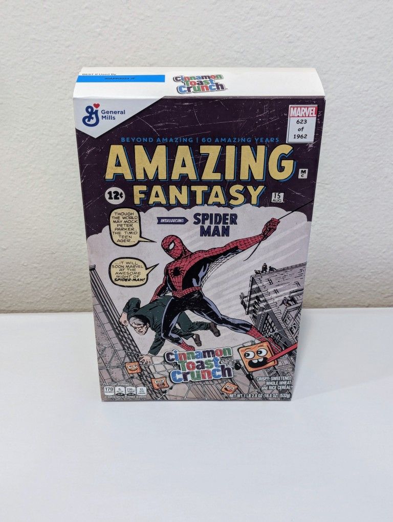 Spider-Man Cinnamon Toast Crunch Cereal Comic