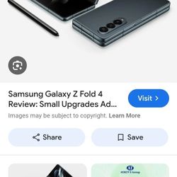 Z Fold 4 Rose Gold 512gb Verizon Unlocked Perfect Shape With Nice Case N Liquid Screen Protector