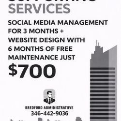 Website Design And Social Media Management 