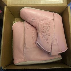 Pink infant cowgirl boots
