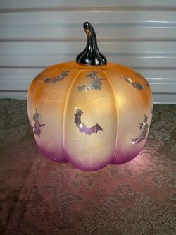 Halloween Light-Up Pumpkin