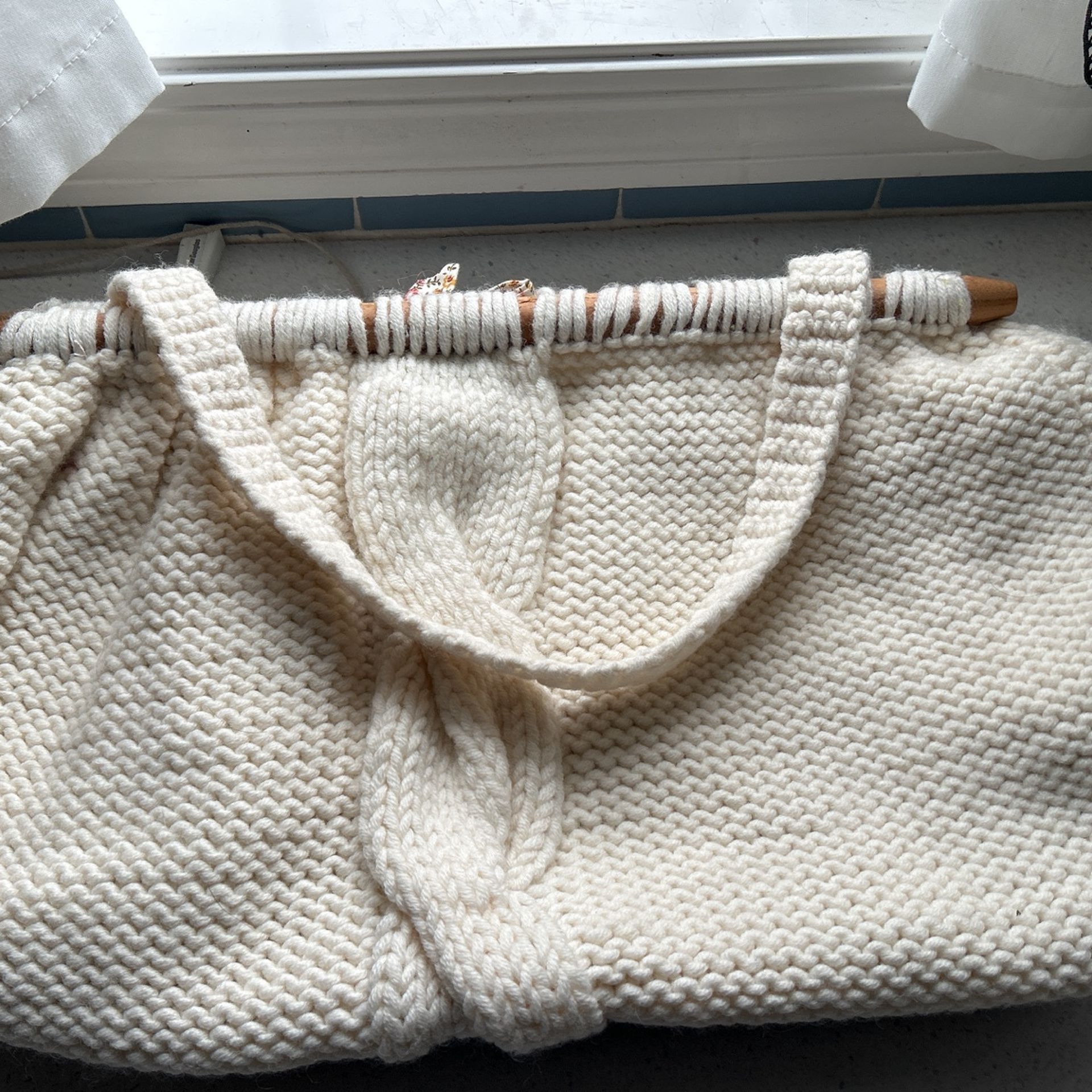 Anthropologie Hand Knit By Dollie Bag