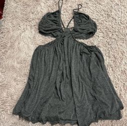 black tiered midi dress Short Sleeved Tiered Midi Dress- Black Small