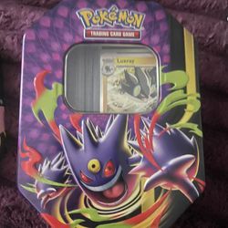 Pokemon Tin Filled With Random Bulk TCG