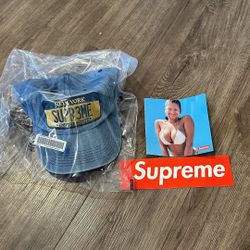 Supreme License Plate Hat